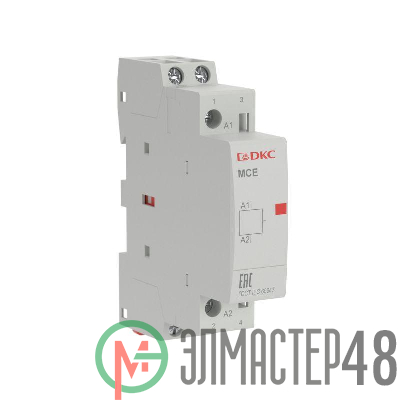 Контактор модульный YON max типа MCE 2P 25A 240В 2НО YON MCE-25-20-A240