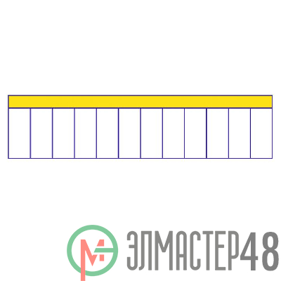 Наклейка на 12 модулей EKF an-2-13