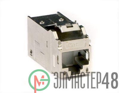 Модуль Keystone RJ45 кат.6 экранированный серебр. DKC RNK6FSL