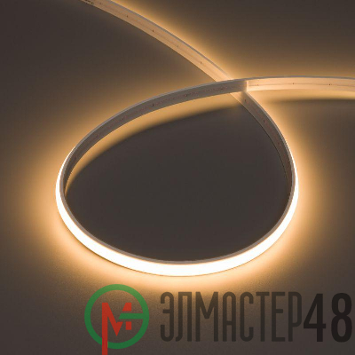 Лента светодиодная MOONLIGHT-TOP-M280-10x5mm 24V Warm 2700К 15Вт/м IP65 wire x1 прямой вывод кабеля герметичная (уп.5м) Arlight 041523