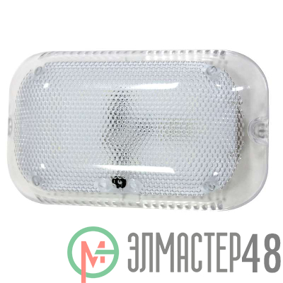 Светильник ЖКХ Сенсори LED 170х100 7Вт 840лм 6500К IP30 с оптико-аккустическим датчиком (инд. упак.) Элетех 1030450338