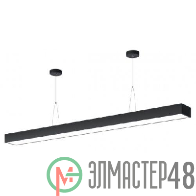 Светильник светодиодный Geometria Block SPO-115-B-40K-036 36Вт 4000 3100лм IP40 1200х100х50мм драйвер внутри подвесной черн. Эра Б0058863