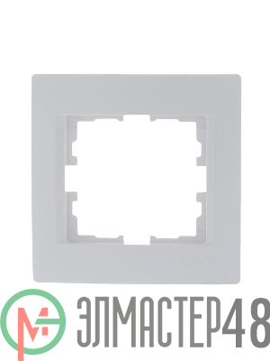 Рамка 1-м Karina горизонт. бел. LEZARD 707-0200-146