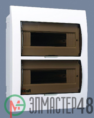 Корпус пластиковый встраиваемый 24мод. ЩРВ-П-24 35х30х10 IP41 SchE 31006DEK