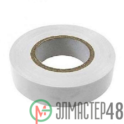 Изолента ПВХ 19мм (рул.25м) бел. REXANT 09-2201
