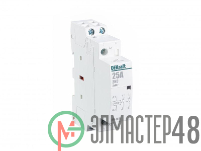 Контактор модульный МК-103 2НО 25А 230В SchE 18064DEK