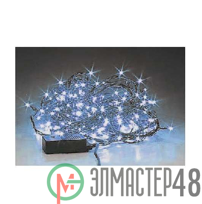 Гирлянда ILD200C-GW 200LED 20м 8 реж. бел. SHlights 4690601041906