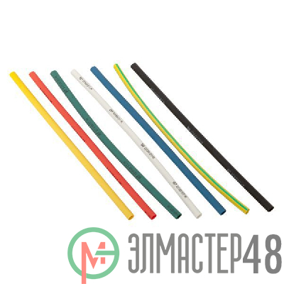 Набор трубок термоусадочных тонкостен. 2/1 (7 цветов по 3шт 100мм) EKF tut-n-2