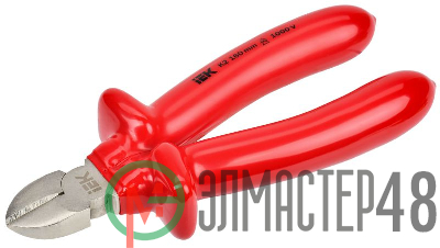 Кусачки боковые диэлектрические 160мм K2 1000В ARMA2L 3 IEK A2L3-PC20-K2-160