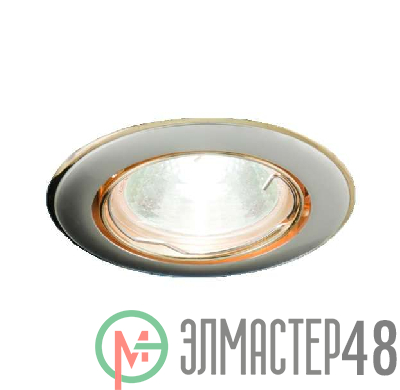 Светильник Nika 51 1 24 литой поворот. комбинир. MR16 зол./никель/зол. ИТАЛМАК IT8035