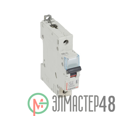 Выключатель автоматический модульный 1п C 63А 6кА DX3-E 6000 1мод. 230/400В Leg 407269