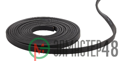 Кабель Белт-лайт ERABL-K100 IP65 2 жил. 2х1.5кв.мм каучук медь 220В черн. (бухта 100м) Эра Б0049175