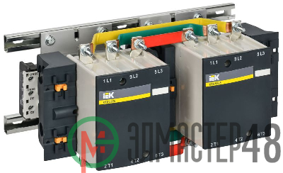 Контактор КТИ-52253 реверс 225А 230В/АС3 ИЭК KKT53-225-230-10