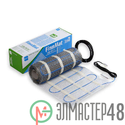 Комплект "Теплый пол" (мат) 130Вт/кв.м FinnMat 390Вт 3.0кв.м 2 жилы ENSTO EFHFM130.3
