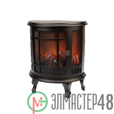 Камин светодиодный "Винтаж мини" с эффектом живого огня 24.8х12.7х30см черн. батарейки 3хС (не в комплекте) с USB Neon-Night 511-022