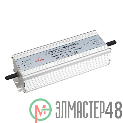 Блок питания ARPV-48300-A 48В 6.25А 300Вт IP67 метал. Arlight 028198(1)