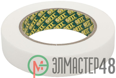 Лента малярная креппированная клейкая 25ммх50м FIT 11325