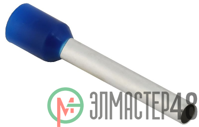 Наконечник НШВИ 2.5-18 темн. син. (уп.20шт) IEK UGN11-D25-018-020