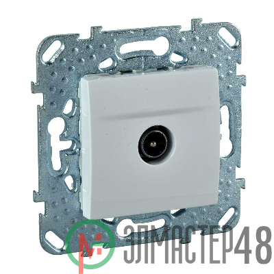 Механизм розетки TV 1-м СП Unica бел. SchE MGU5.462.18ZD