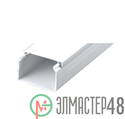 Кабель-канал 100х60 L2000 пластик с двойным замком УралПак КК-19100060-018