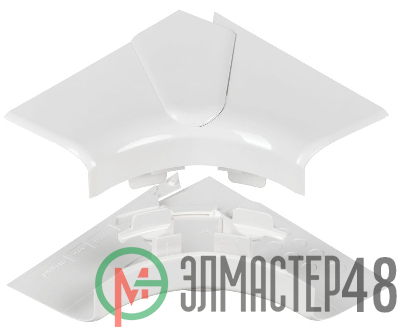Угол внутренний 105х50 бел. Leg 010605
