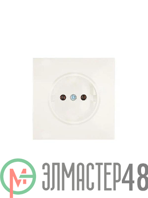 Розетка 1 мест. б/з ПБТ СП ZIMA IP20 16А безвинт. зажим слон. кость LEZARD 704-9088-121BQC