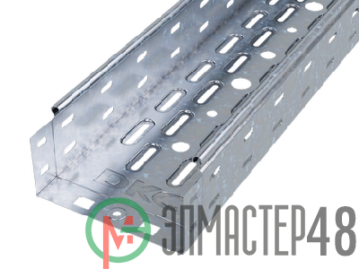 Лоток листовой перфорированный 150х80 L3000 сталь 0.7мм DKC 35303