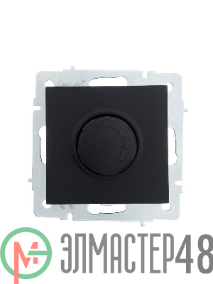 Механизм светорегулятора СП 800Вт VESNA черн. бархат LEZARD 742-4288-115