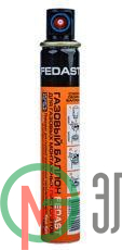 Баллон газовый для монтаж. пистолетов 165мм FEDAST Промрукав fd165fc