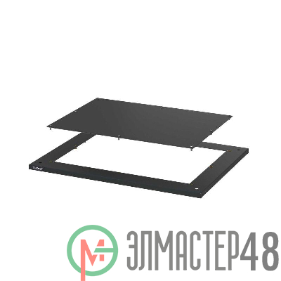 Комплект крыши с фланцем черн. RAL9005 600х800мм DKC R5NKRF68B