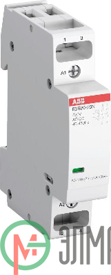 Контактор ESB20-20N-01 модульный (20А АС-1 2НО) катушка 24В AC/DC ABB 1SBE121111R0120