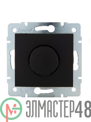 Механизм светорегулятора СП 800Вт KARINA черн. бархат LEZARD 707-4288-115