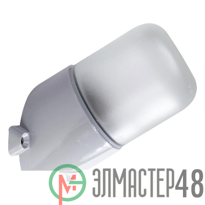 Светильник НББ 19-60-002 "Линда" d110 1х60Вт E27 IP65 t=80град. корпус наклонный сер. Элетех 1005050019