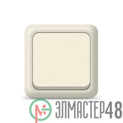 Выключатель 1-кл. ОП Олимп 10А IP20 беж. Universal Б-О0021