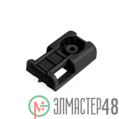 Площадка монтажная под пистолет усиленная ПМОп 29х20 черн. (уп.100шт) Fortisflex 89485
