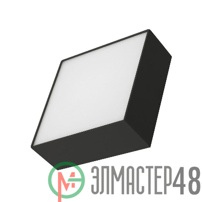 Светильник светодиодный SP-QUADRO-S175x175-16W Day4000 BK 120 deg IP40 230В металл Arlight 034784