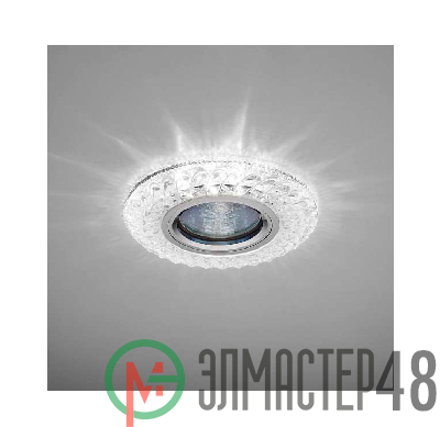 Светильник Emilia LED 51 6 70 декор. огран. полимер. со светодиод. подсвет. MR 16 прозр. ИТАЛМАК IT8682