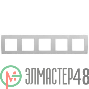 Рамка 5-м 12-5005-01 бел. ЭРА Б0014781