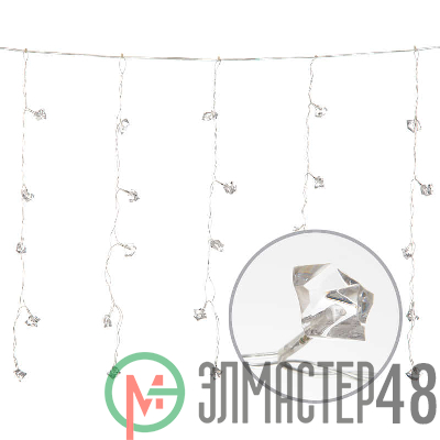 Гирлянда занавес светодиодная ULD-E2805-100/DTA MULTI IP20 DIAMOND Uniel UL-00003940