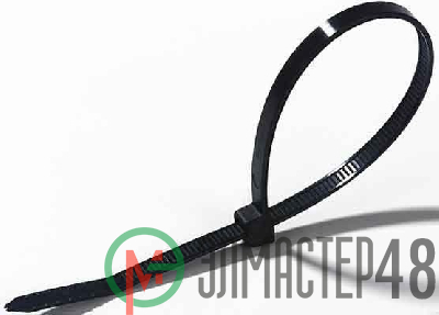 Хомут кабельный SKT370-220X-100 4.8х370 P6.6 черн. устойчивый к УФ (уп.100шт) ABB 7TCA300220R0004