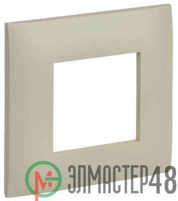 Рамка 1-м SKANDY SK-F01B беж. IEK SK-M12-K10
