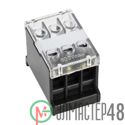 Терминал клеммный БЗД-3 до 2.5кв.мм 20А PROxima EKF bzd-2503