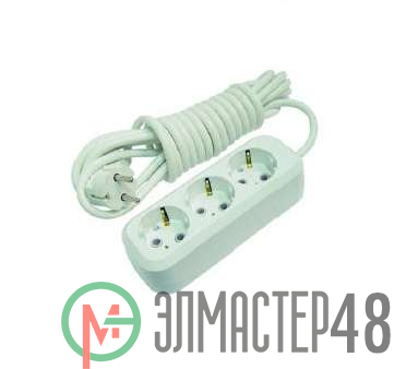 Удлинитель 3х5м с заземл. 16А IP20 Makel MGP134