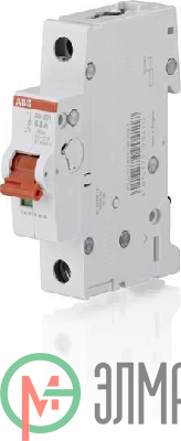 Рубильник 1п SD201/16 рычаг красн. ABB 2CDD281101R0016