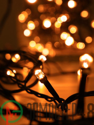 Гирлянда "Кристалл" DC-ILD120-CС 120LED 12м 220В с контроллером мед. Shlights 4690601042804