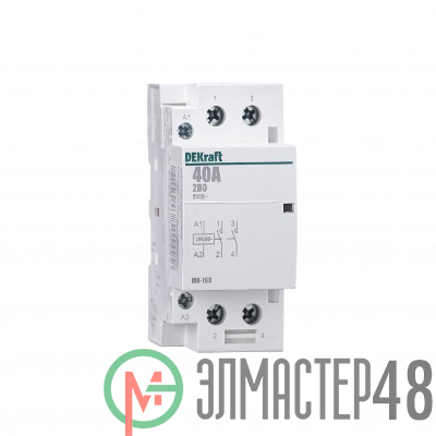 Контактор модульный МК-103 2НО 40А 230В SchE 18078DEK