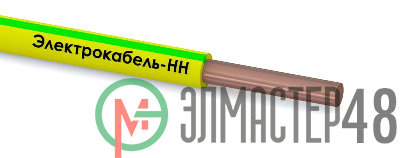 Провод ПуВнг(А)-LS 6 Ж/З (бухта) (м) Электрокабель НН M0004075