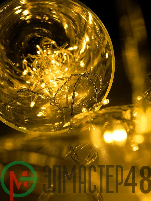 Гирлянда AC-G01-120Y 120LED 12.8м 8реж. 220В желт. ФАZА 5047631
