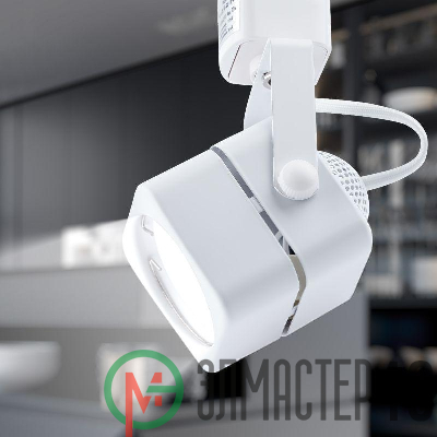 Светильник трековый TR10-GU10 MR16 1ф WH бел. Эра Б0044261