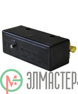 Микровыключатель МП 2101Л УХЛ3 исп.04.1А 2п 10А 660В 1з+1р IP00 толкатель базовый пайка Электротехник ET014263